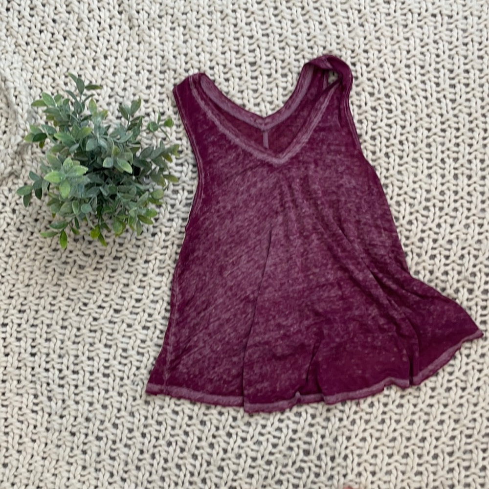 Mauve Free People Small tank top